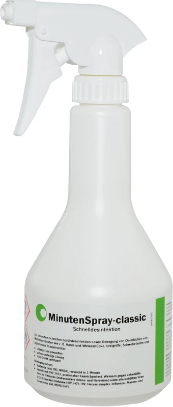 MinutenSpray classic Sprühflasche leer Stück für 500 ml