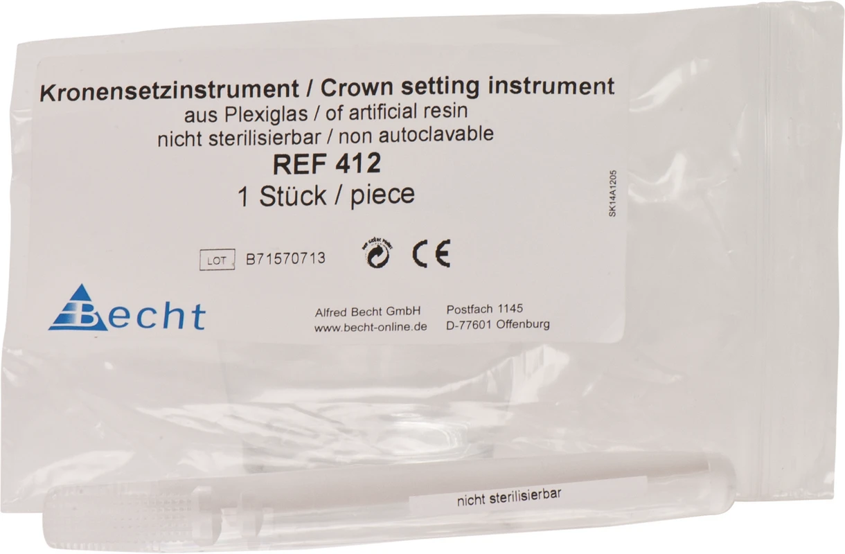 Kronensetzinstrument Stück