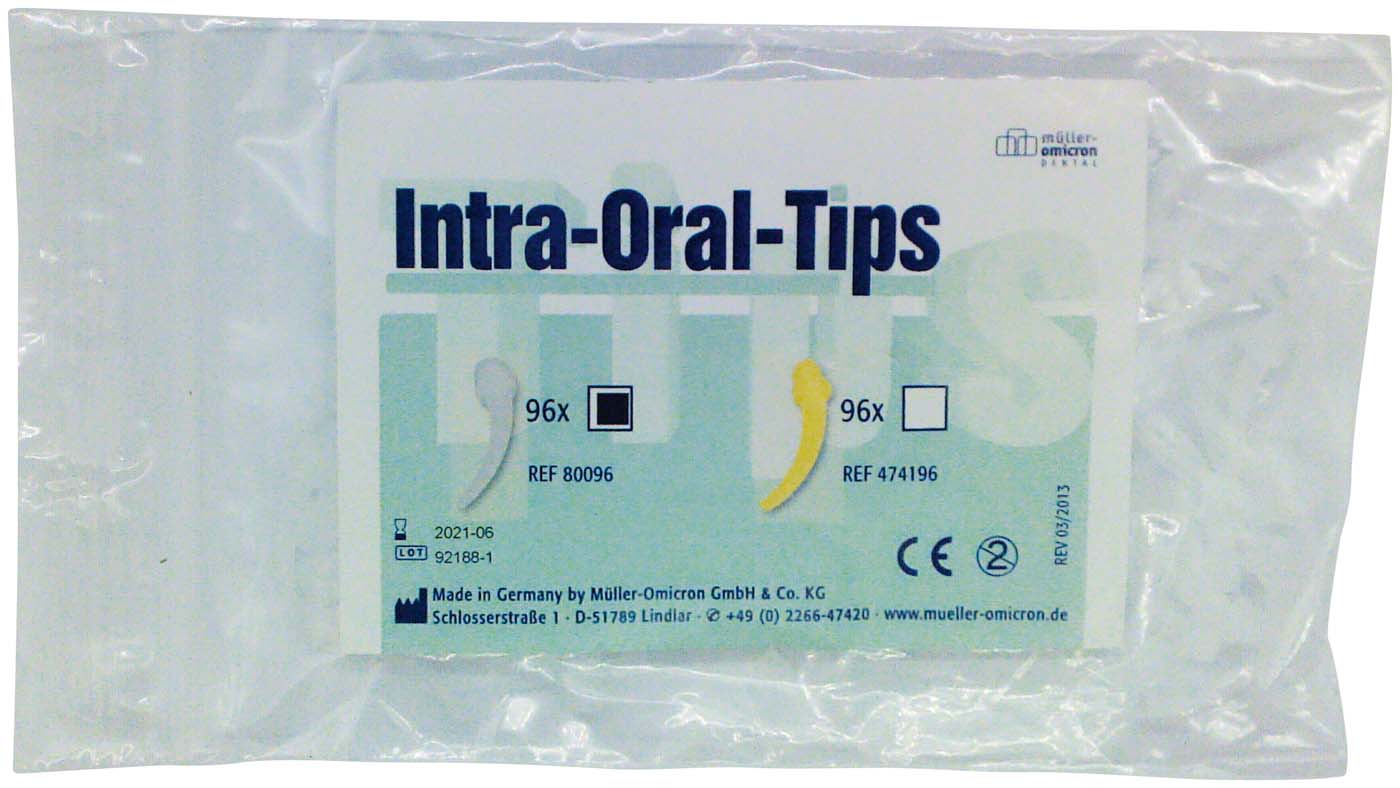 Müller-Omicron Intraoraltip transparent Packung 96 Stück