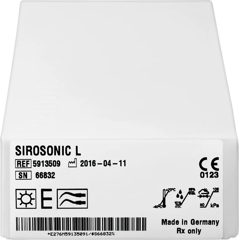 SIROSONIC Packung SIROSONIC L, inkl. 2 Spitzen (3L, 4L), mit Licht