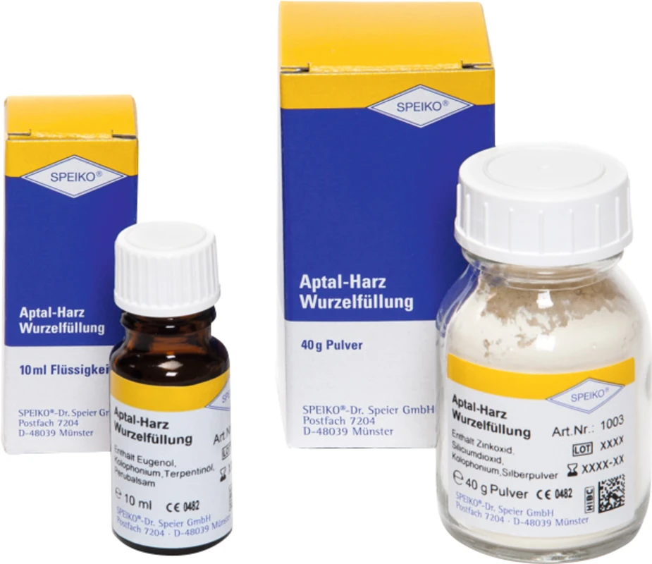 Aptal-Harz Wurzelfüllung Packung 40 g Pulver