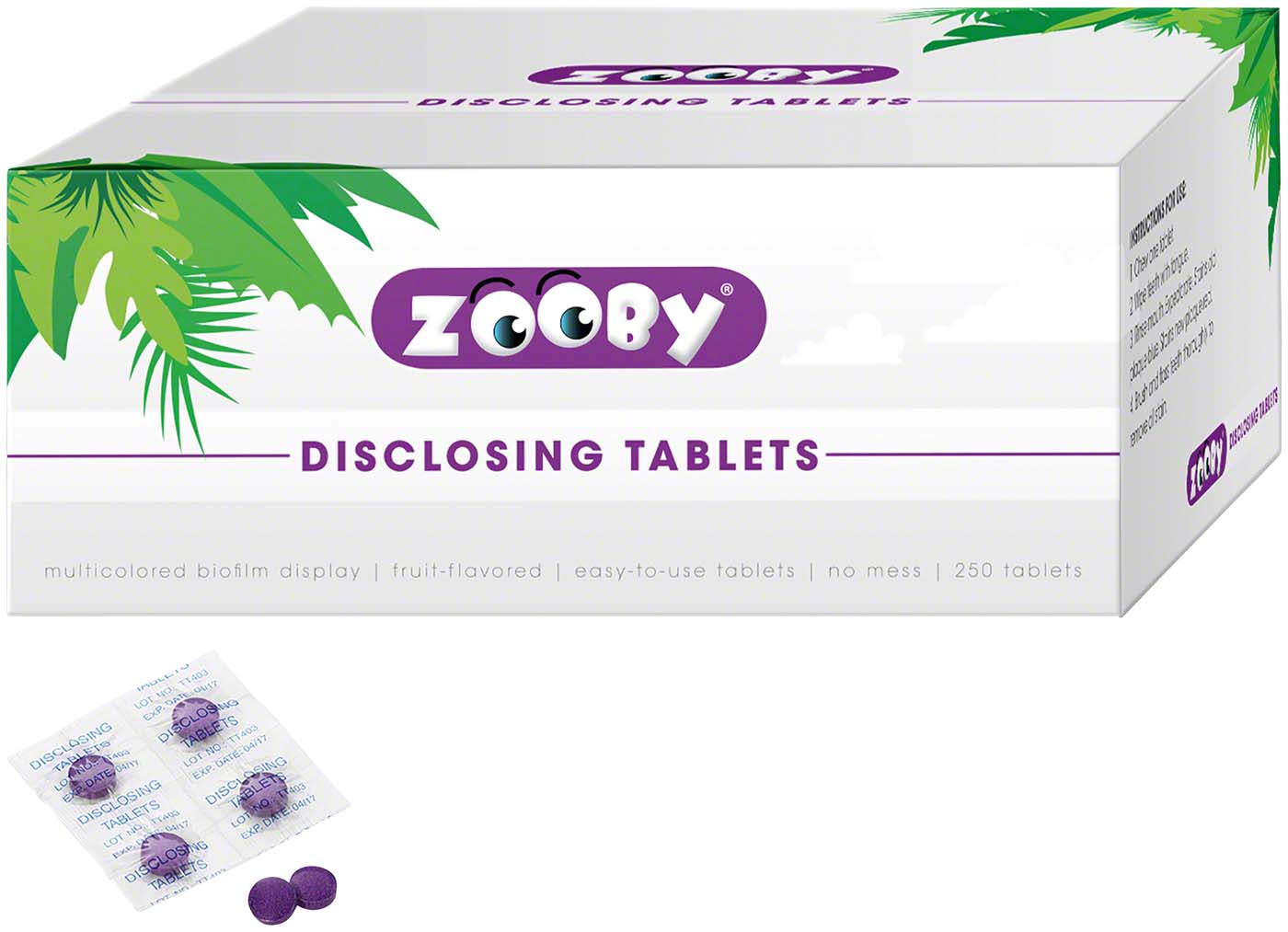 Zooby® Plaque Anfärbetabletten Young Dental