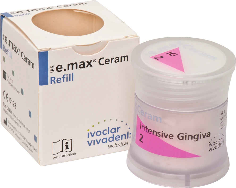 IPS e.max® Ceram Dose 20 g Pulver intensive gingiva 2