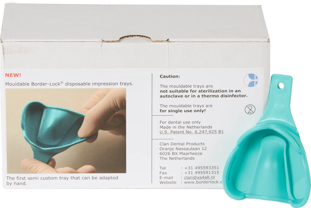 Abdrucklöffel Border Nachfüllpackung 10 Stück OK, verformbar, Nr. 42 Abdrucklöffel Border Clan Dental