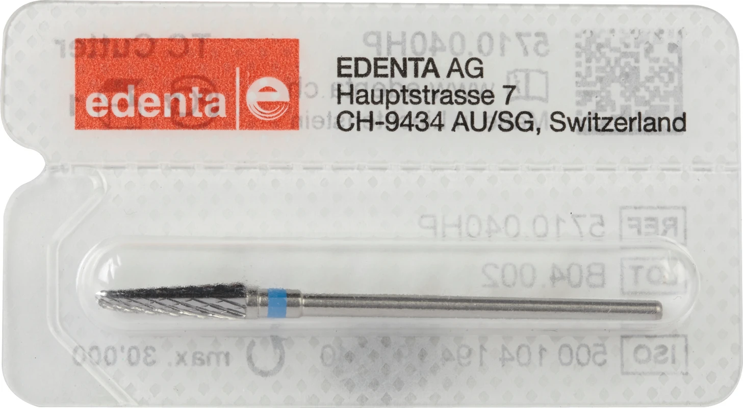 HM-Fräser Schliff 10 Edenta