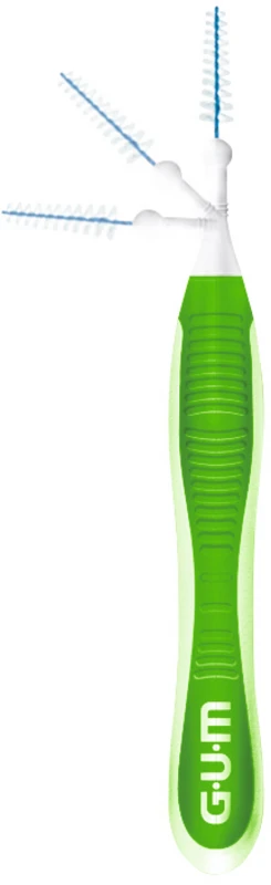 GUM® TRAV-LER® Interdentalbürsten Nachfüllbeutel 36 Stück Tanne, grün, Ø 1,1 mm