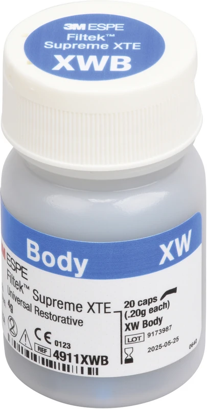Filtek™ Supreme XTE Universal Packung 20 x 0,2 g Kapsel body extra weiß