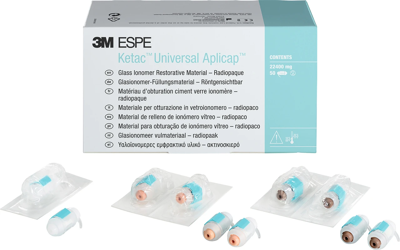 Ketac™ Universal Packung 50 x 0,13 ml Kapsel (weiß, A2, A4)