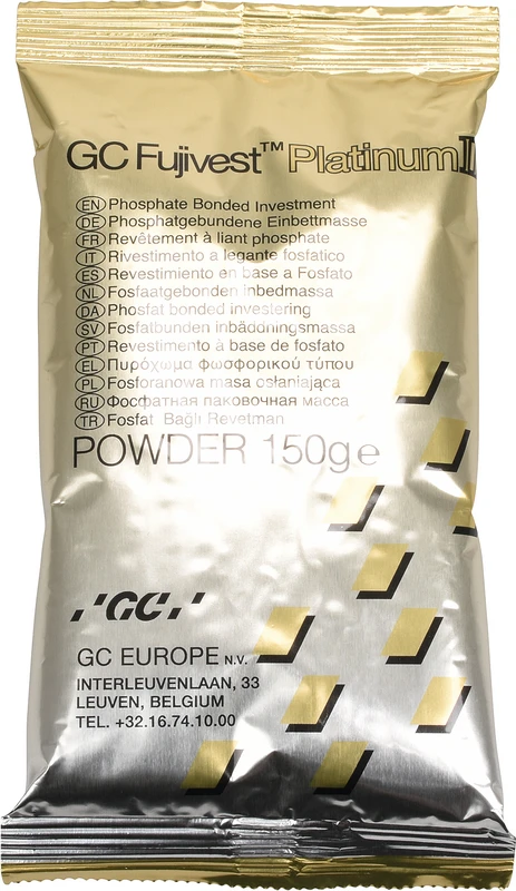 GC Fujivest® Platinum II Karton 40 x 150 g Beutel