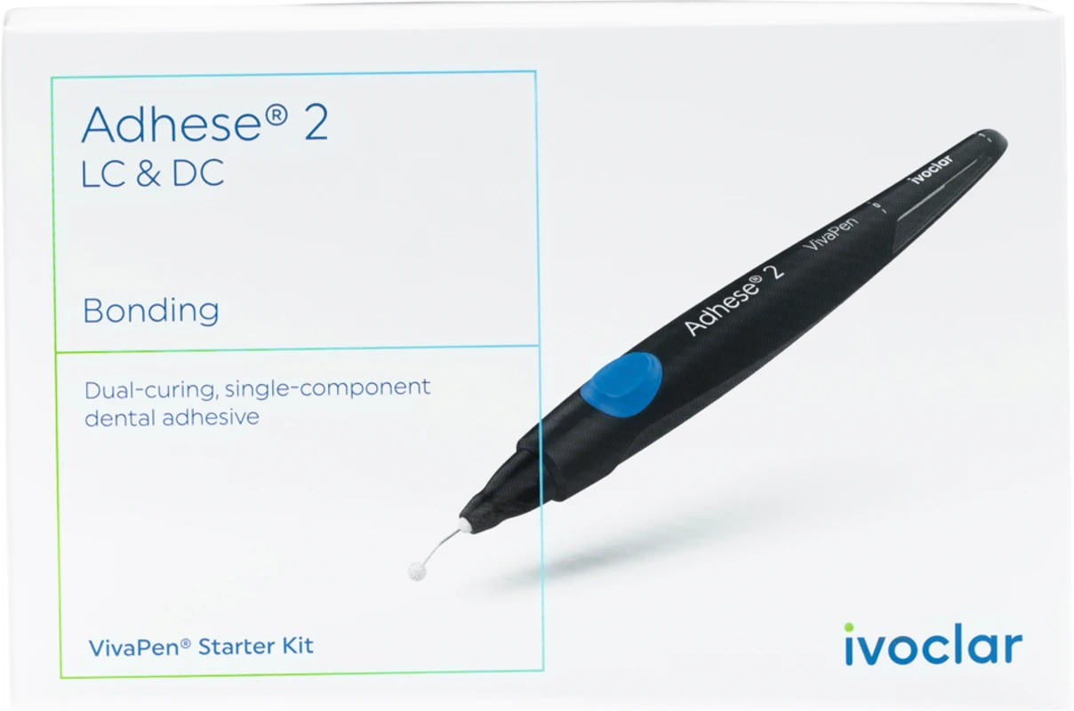Adhese® 2 Starter Kit 0,5 ml Pen Adhäsiv inklusive 20 Aufsteckkanülen (LC, DC)