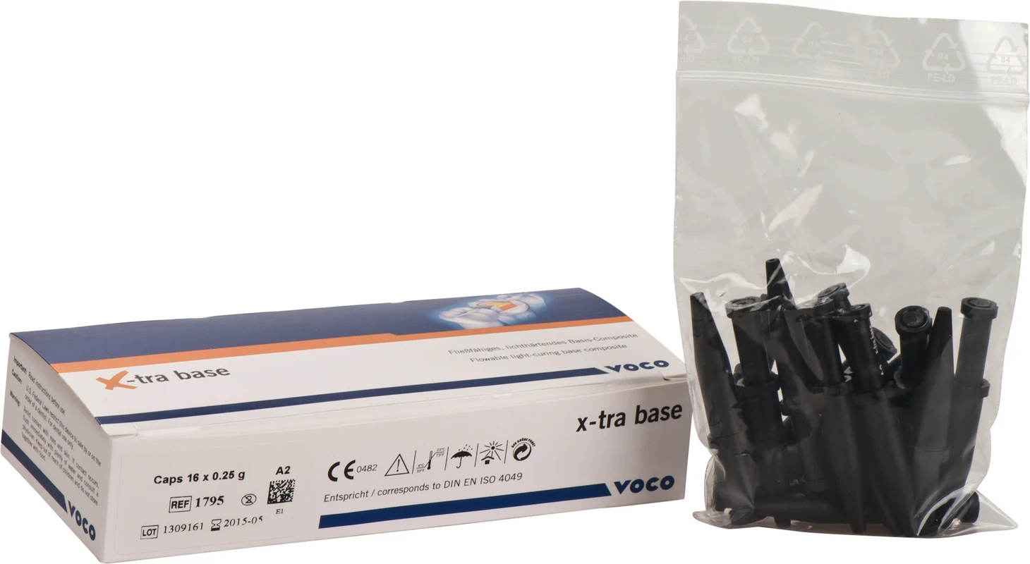 x-tra base Packung 16 x 0,25 g Cap A2