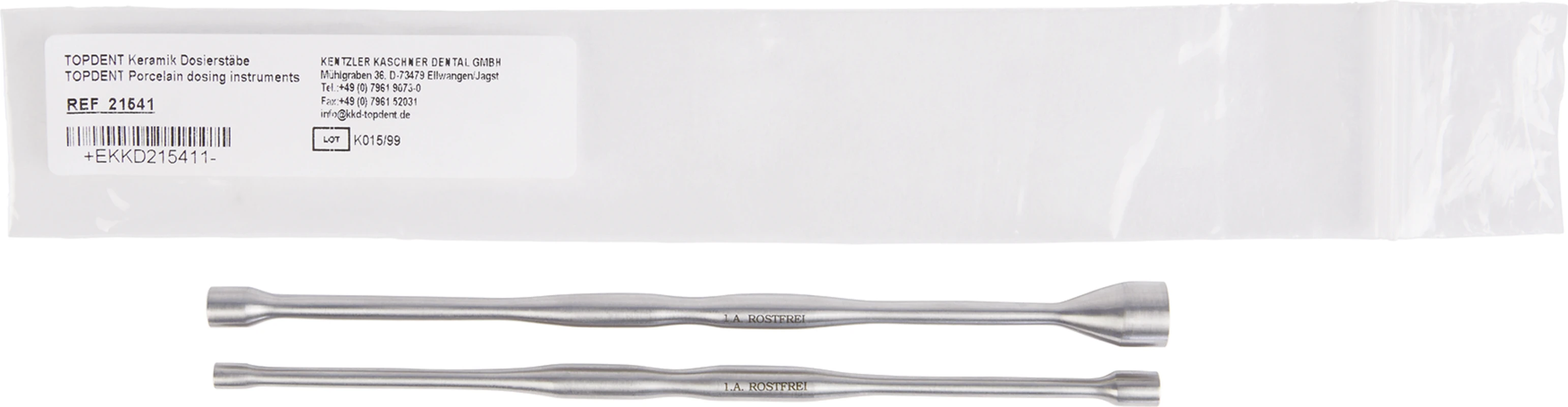 TOPDENT Keramik-Dosierstäbe Set