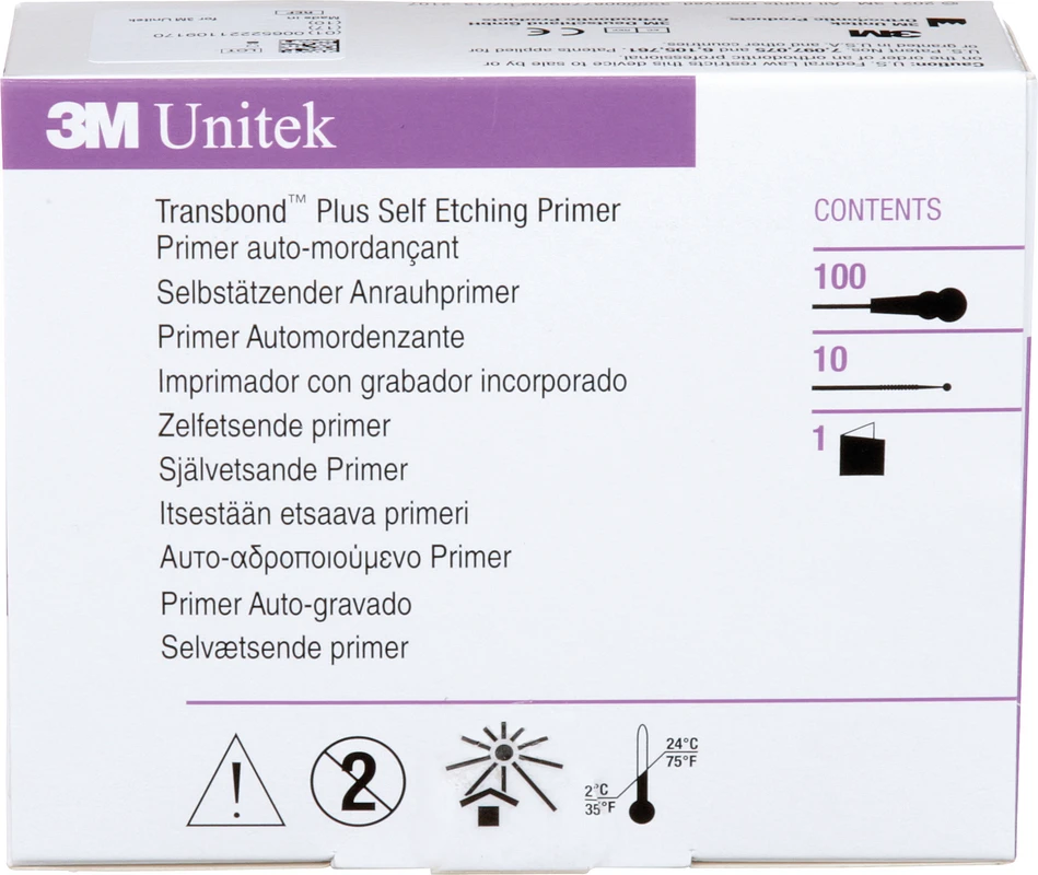 3M™ Transbond™ Plus SEP Selbstätzender Primer Packung 100 Single-Dose