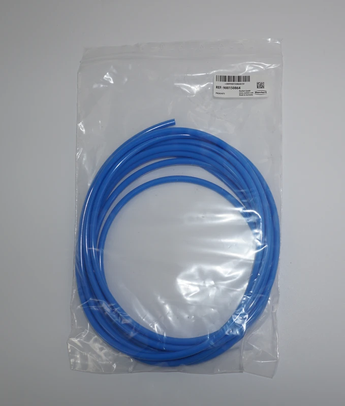 PU-Schlauch Stück 6 x 3,9 mm, blau PU-Schlauch Stück 6 x 3,9 mm, blau