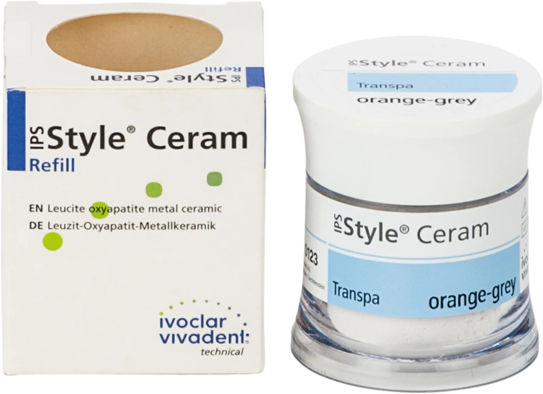 IPS Style® Ceram Dose 20 g Pulver transparent orange-grey