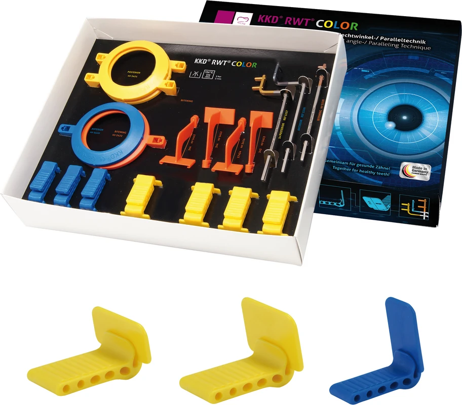 RWT® COLOR Stück Visierring, gelb, Posterior