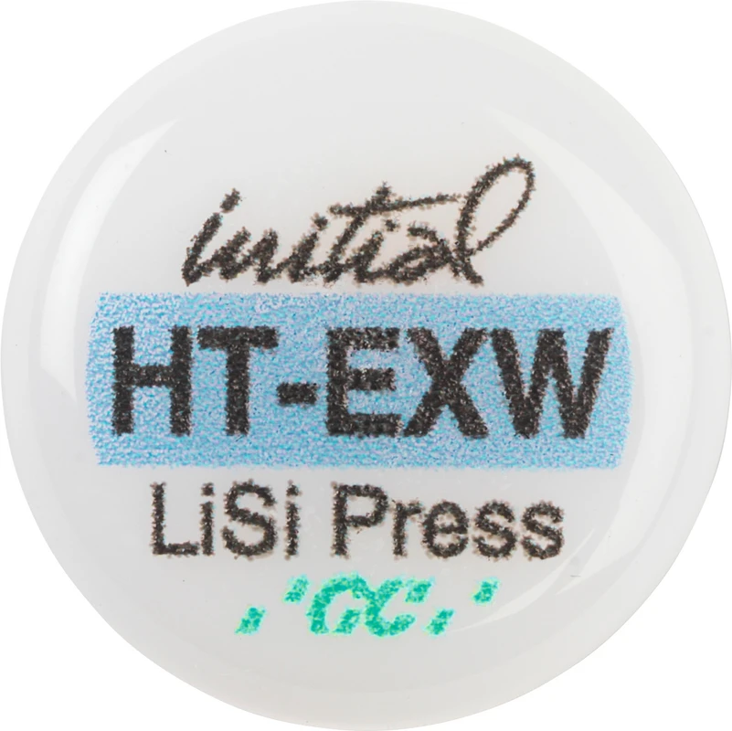 GC Initial™ LiSi Press Packung 5 x 3 g Rohling EXW HT