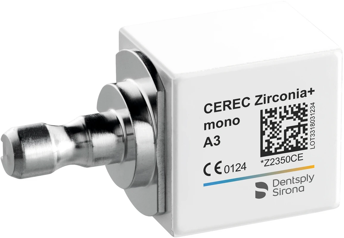 CEREC Zirconia+ Packung 3 Stück mono A3 CEREC Zirconia+ Packung 3 Stück mono A3