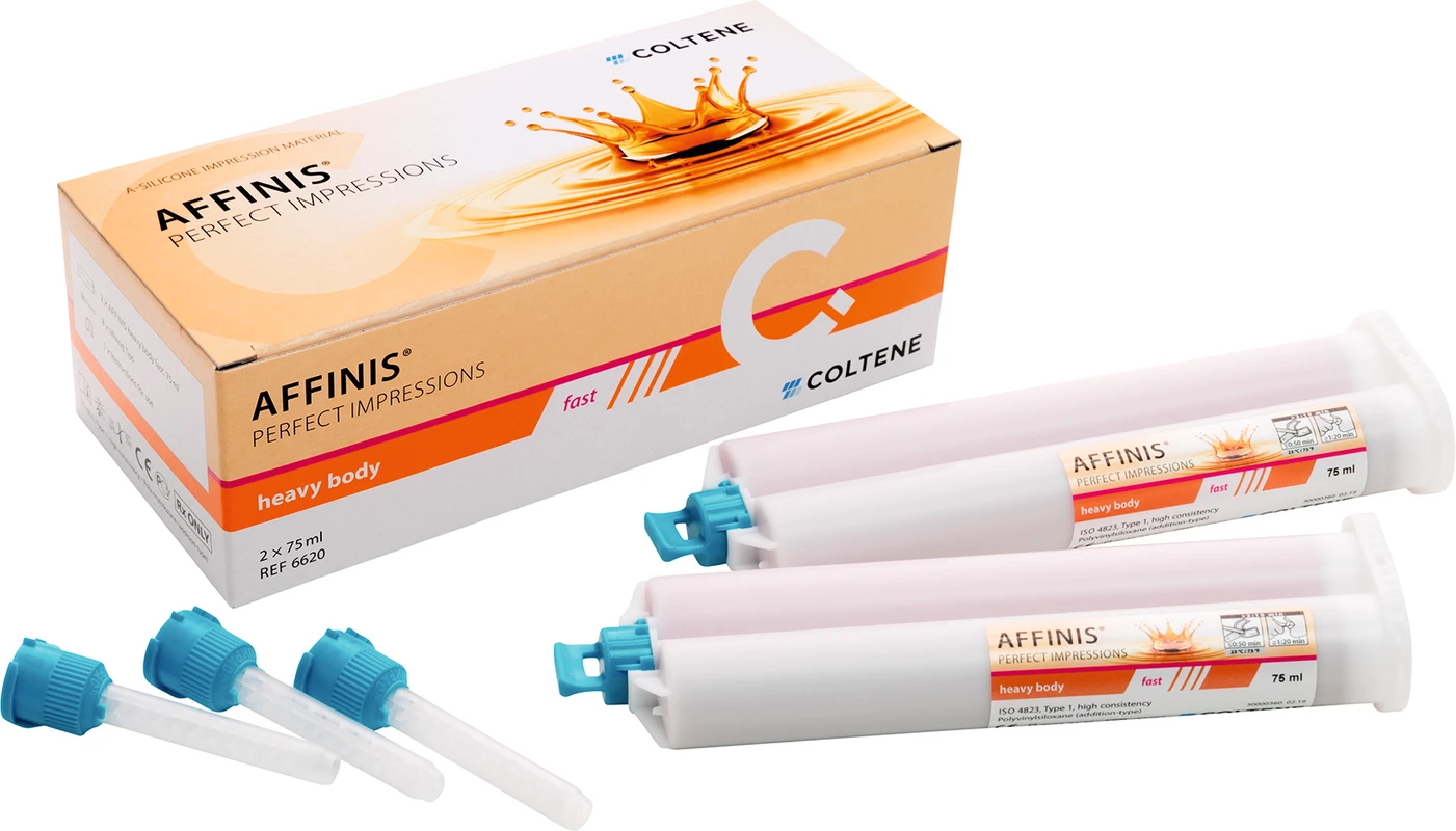 AFFINIS® System 75 Nachfüllpackung 20 x 75 ml Doppelkartusche fast heavy body AFFINIS® System 75 COLTENE