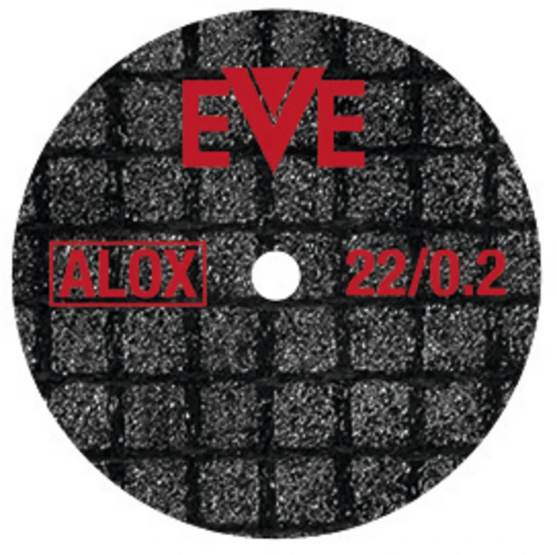 FIBERCUT Packung 10 Stück FCA22/02, HP, rot Aluminiumoxid, Ø 22 x 0,2 mm