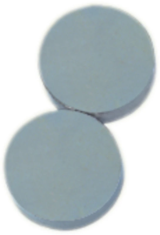 Magnet-System Packung 10 Rundmagnete aus Hartferrit, axial magnetisiert
