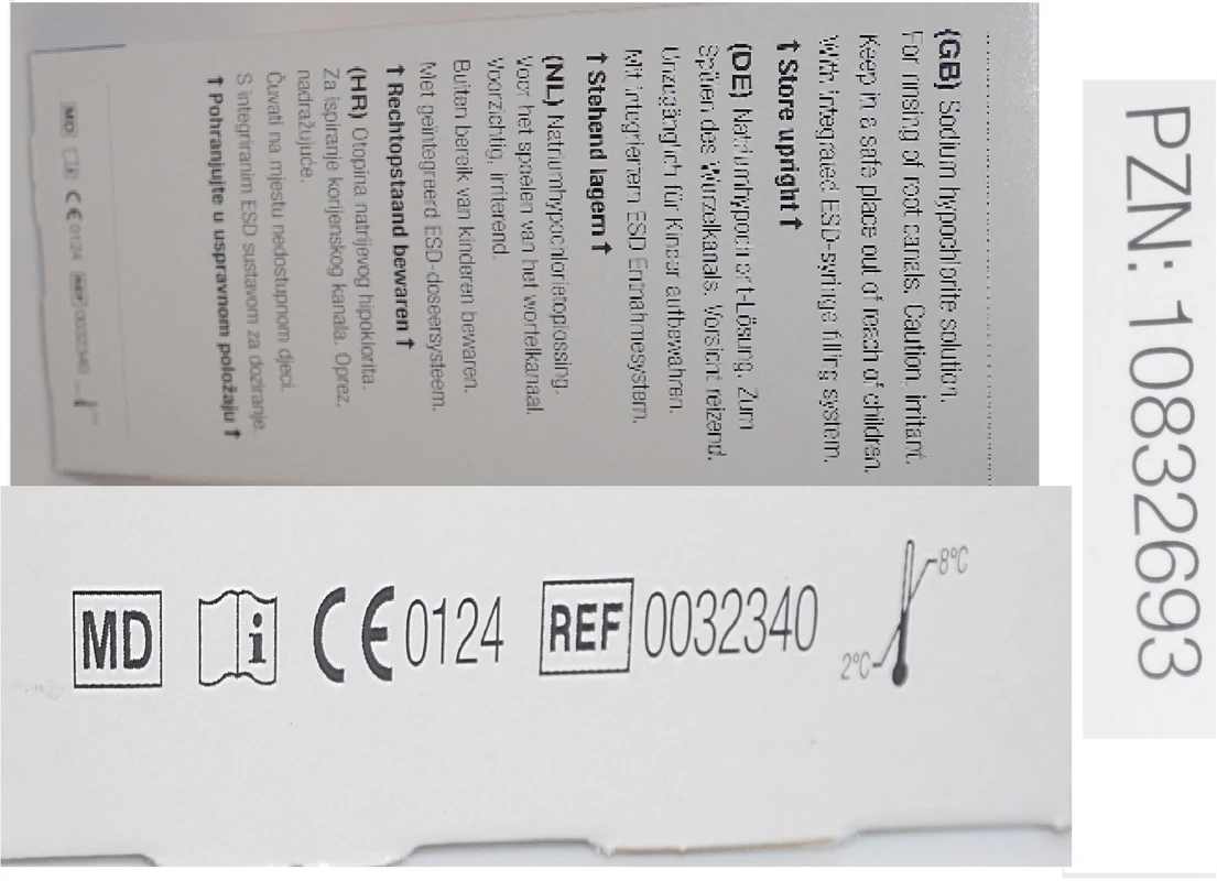 HISTOLITH NaOCl 3% Flasche 500 ml Lösung mit ESD-Entnahmesystem