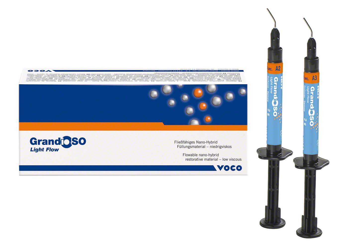 GrandioSO Light Flow Packung 2 x 2 g Spritze A1 GrandioSO Light Flow VOCO