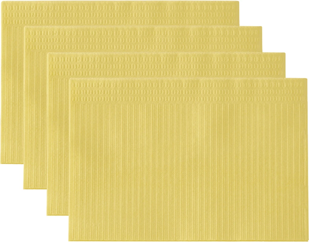 Monoart Towel Up! Pro Patientenservietten Packung 500 Stück gelb, 33 cm x 45 cm