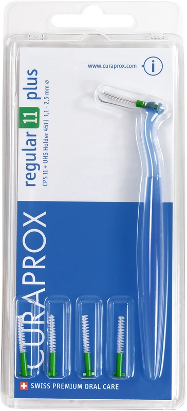 CURAPROX UHS 451 Set 11, 1 Halter, 5 Bürstchen