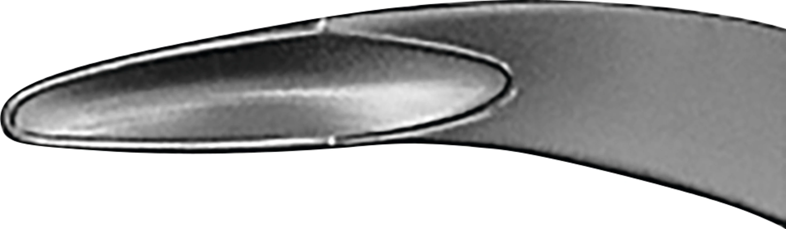 Hohlmeißelzange nach Luer-Friedmann Stück FO409R, 145 mm