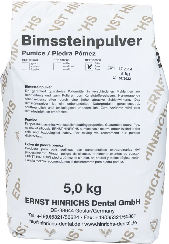 Bimssteinpulver Beutel 5 kg fein