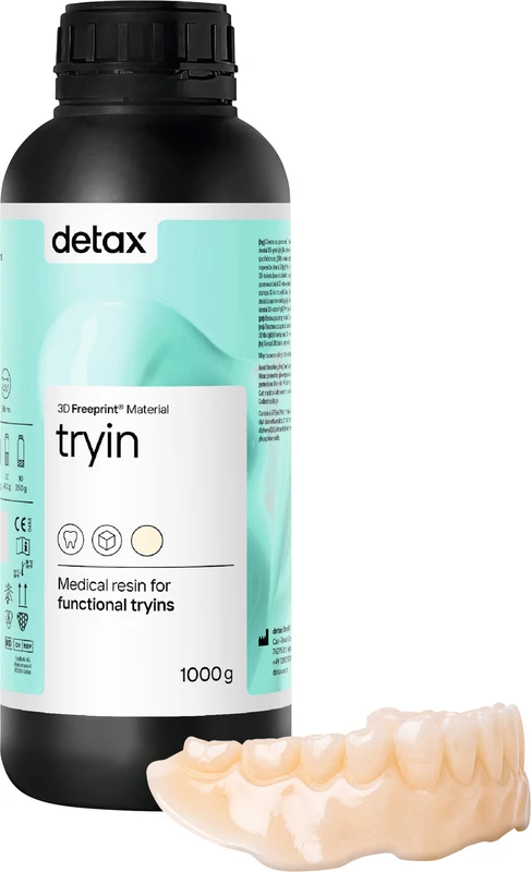 FREEPRINT® tryin Flasche 1 kg Kunststoff A2