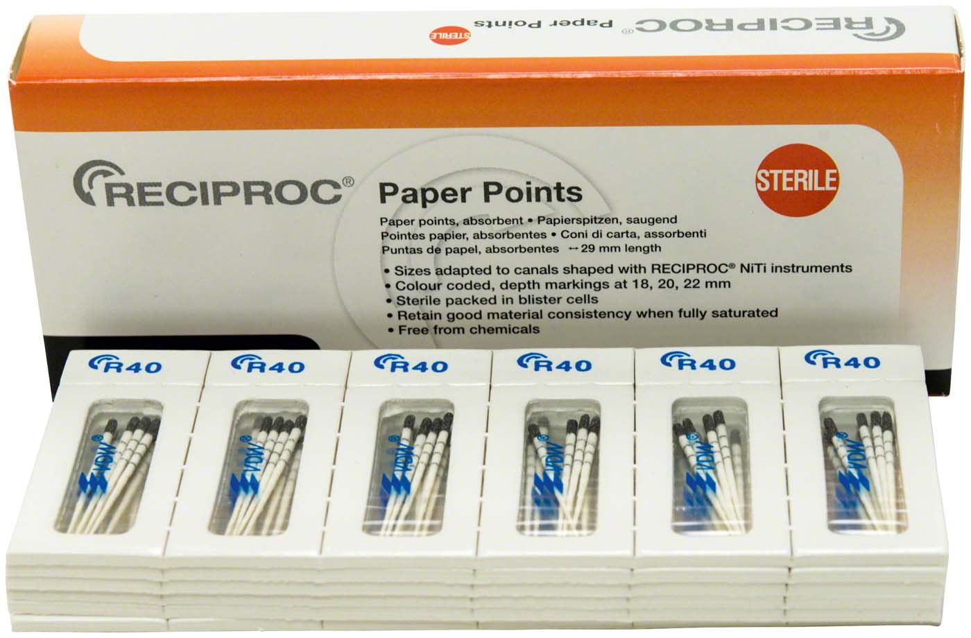 RECIPROC® Papierspitzen VDW