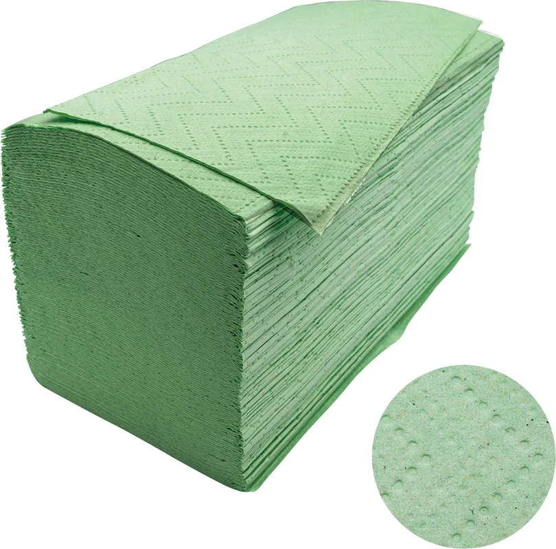 Omni-Z Green Karton 3.990 Stück grün, 24 x 23 cm