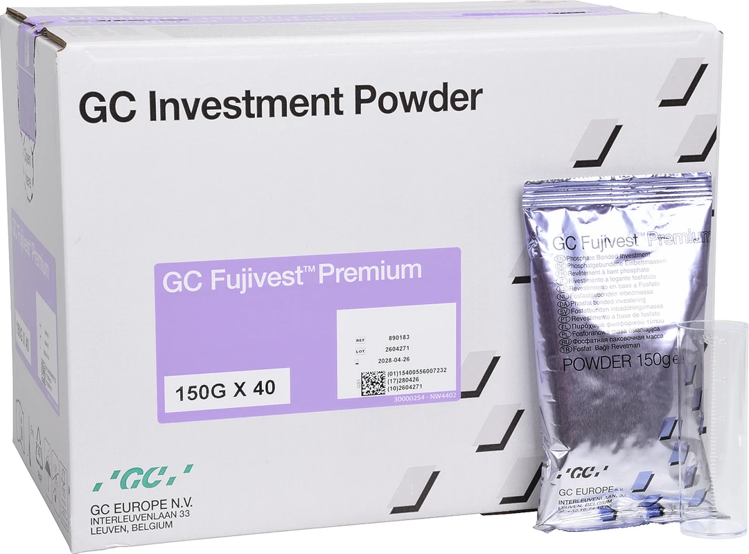 GC Fujivest® Premium Karton 40 x 150 g Beutel