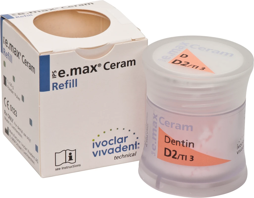 IPS e.max® Ceram Dose 20 g Pulver dentin D2