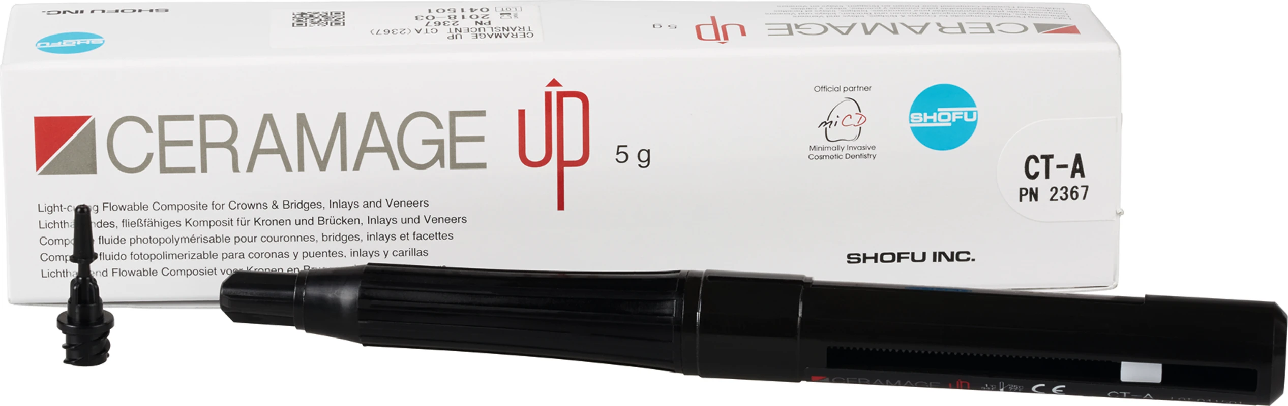 CERAMAGE UP Spritze 5 g Komposit translucent CT-A CERAMAGE UP SHOFU