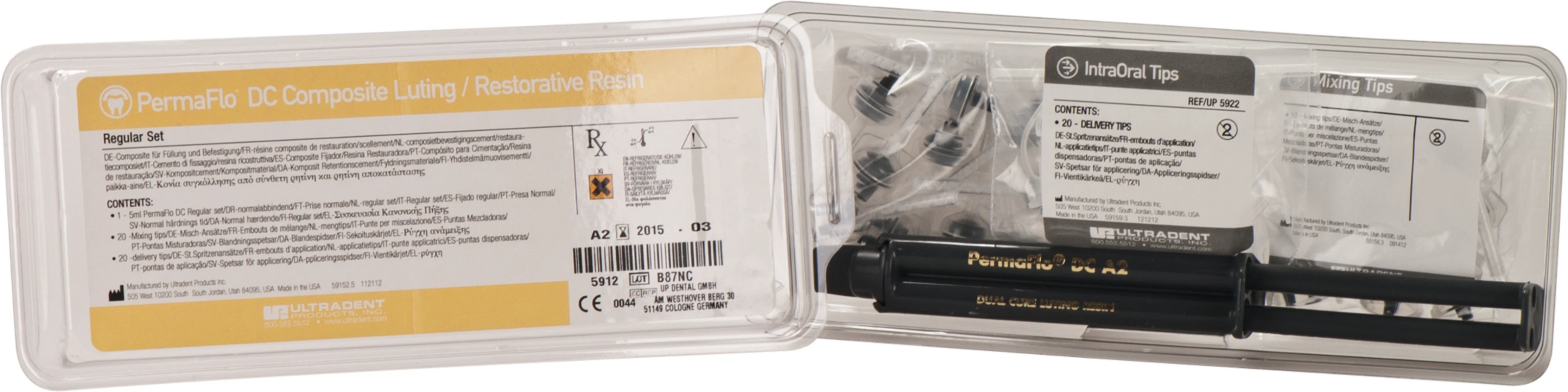 PermaFlo™ DC Packung 5 ml Spritze A2 PermaFlo® DC Ultradent Products