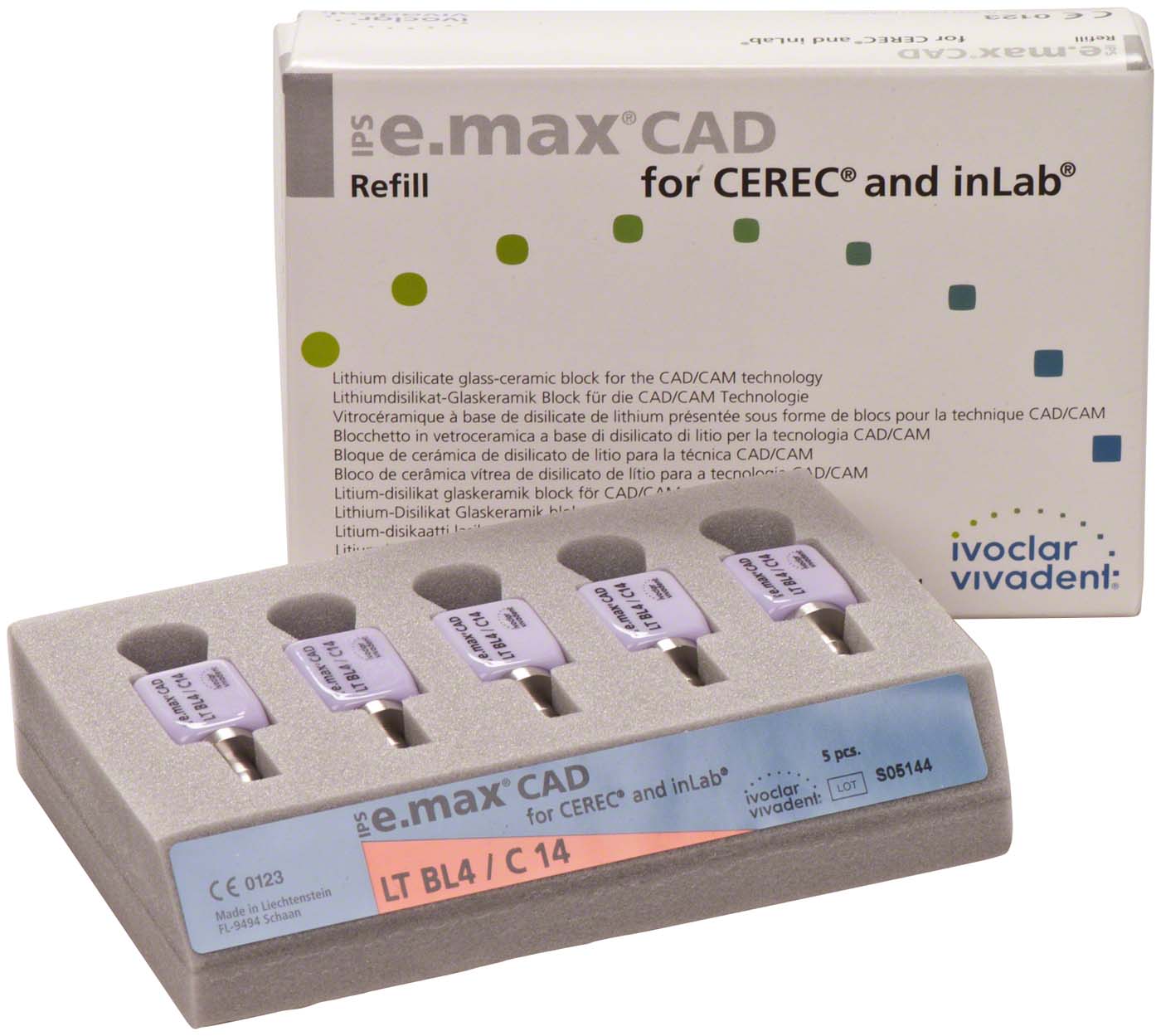 IPS e.max CAD for CEREC/inLab Ivoclar Vivadent