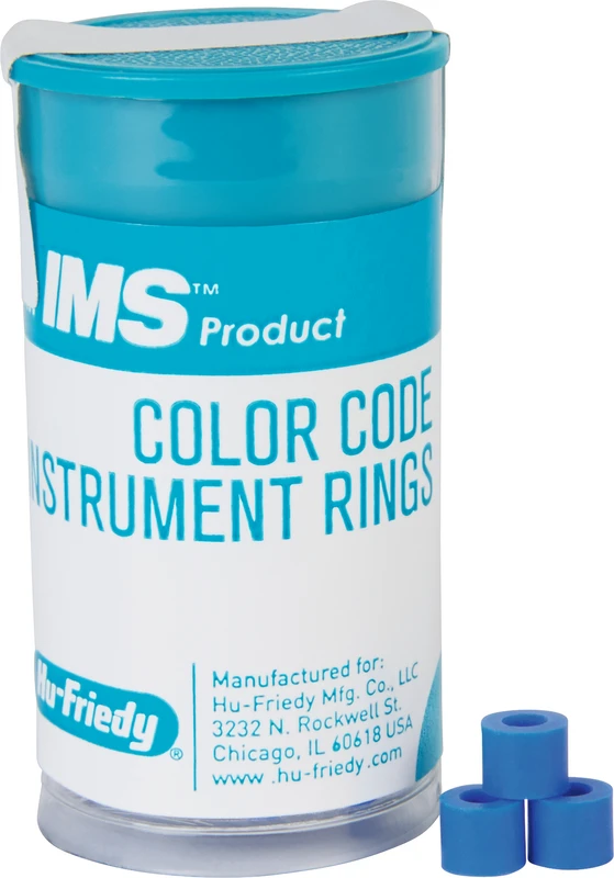 IMS Farbkodierungsringe mini Packung 50 Stück IMS-1288 , blau