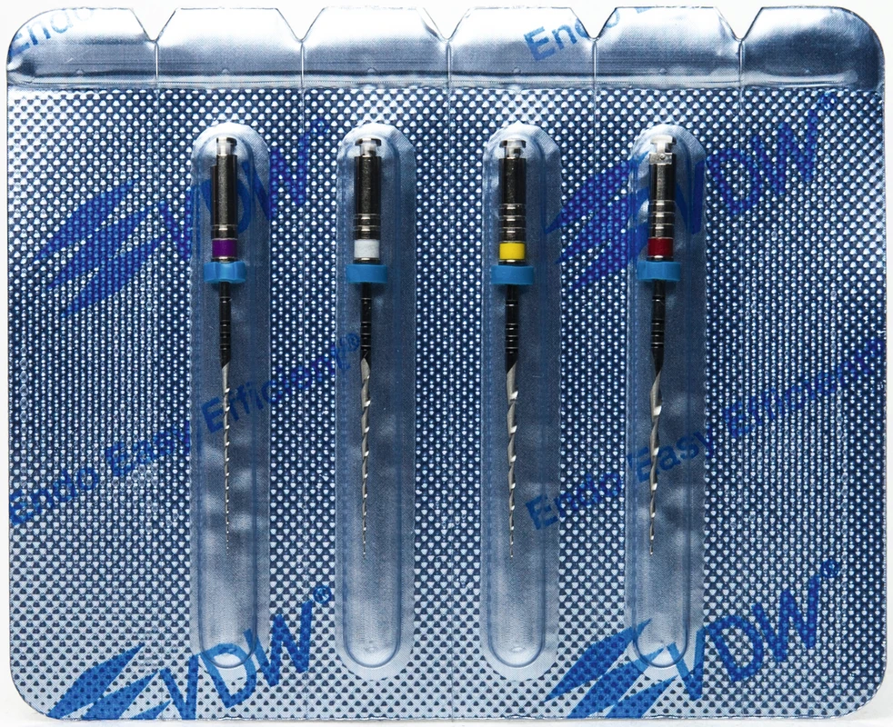 Mtwo® Sortiment 4 Instrumente 25 mm, Taper.04-06, ISO 010-025