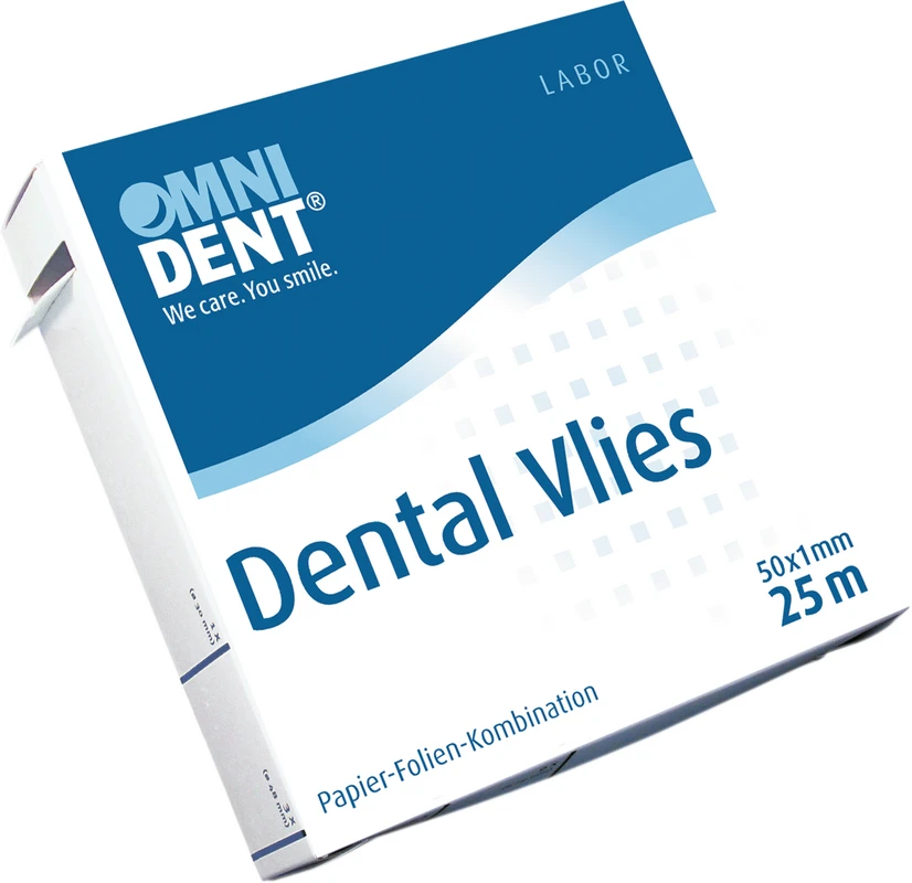 Dental Vlies Packung ca. 25 m Vlies 50 x 1 mm Dental Vlies OMNIDENT
