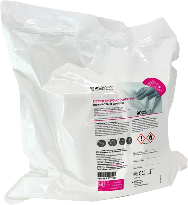 UNIGLOVES® Plus Soft Karton 2 x 90 Stück Fresh