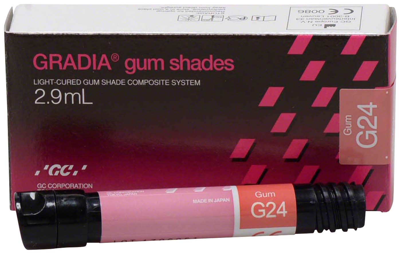 GC GRADIA® gum shades GC