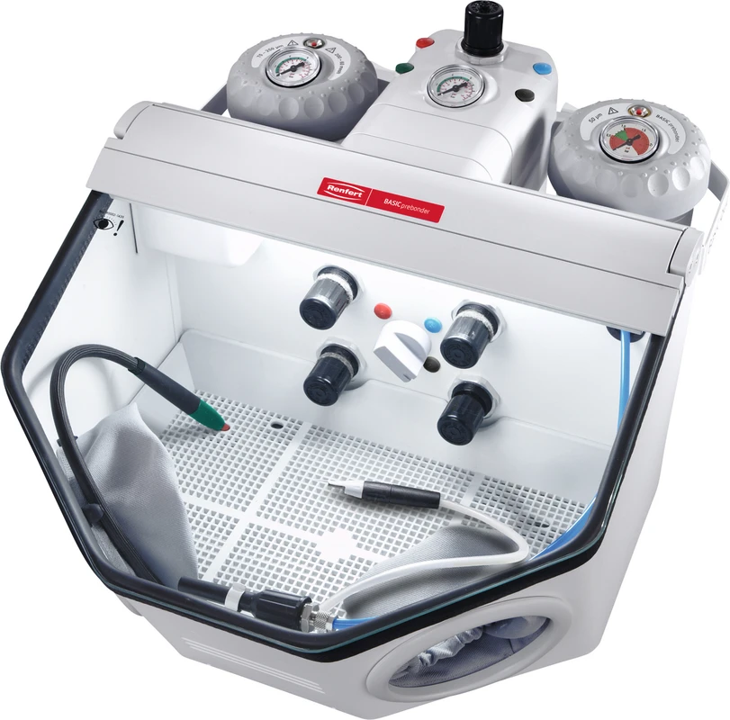 Basic prebonder Stück Feinstrahlgerät mit Zusatztank 25-70&micro;m