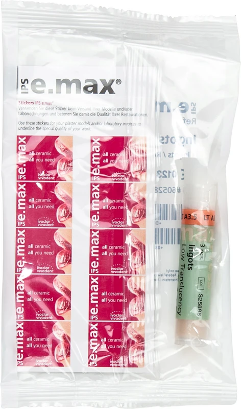 IPS e.max® Press Packung 3 Rohlinge LT L A3,5