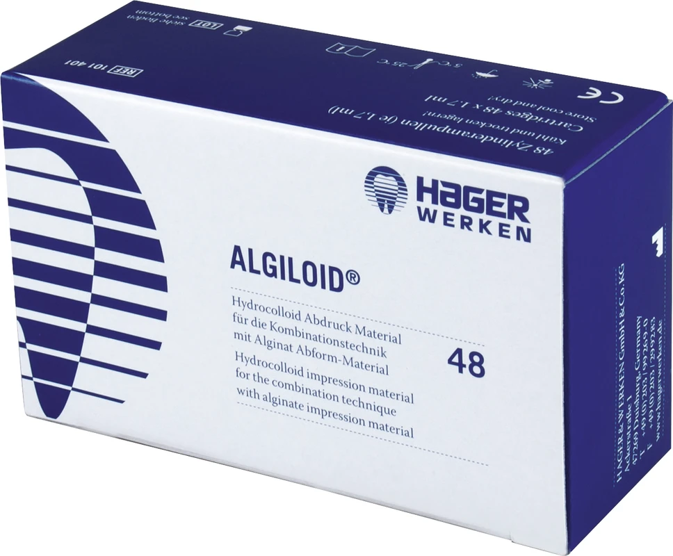 ALGILOID® Packung 48 Zylinderampullen