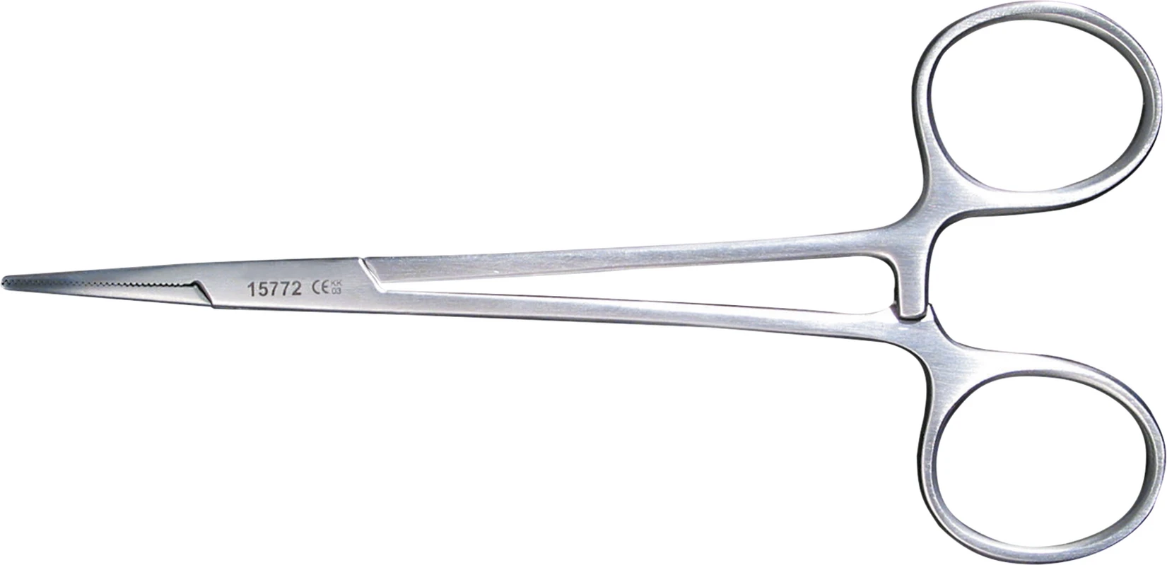 Arterienklemmen Stück 15772, 12,5 cm, gebogen