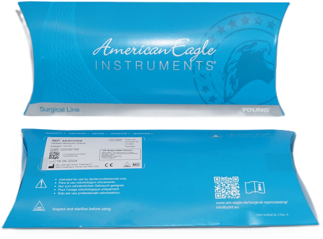 Arterienklemme nach Halsted-Mosquito American Eagle Instruments