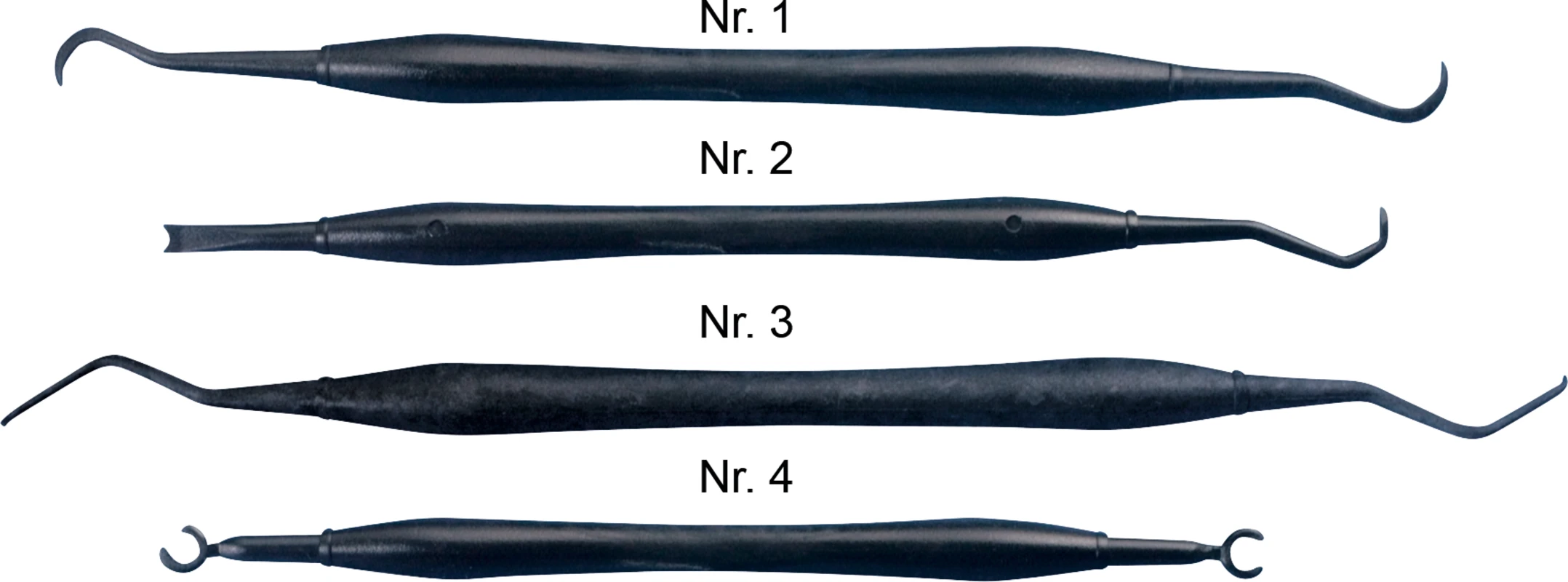 Miraclean-Implant Black Set 4 Stück sortiert